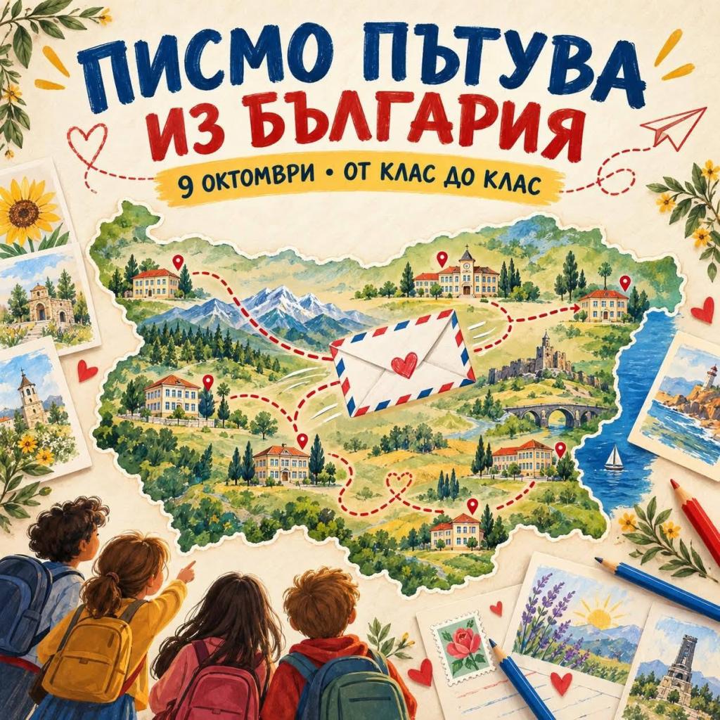 Ученици от Горна Оряховица изпращат истинско писмо до непознат клас в България