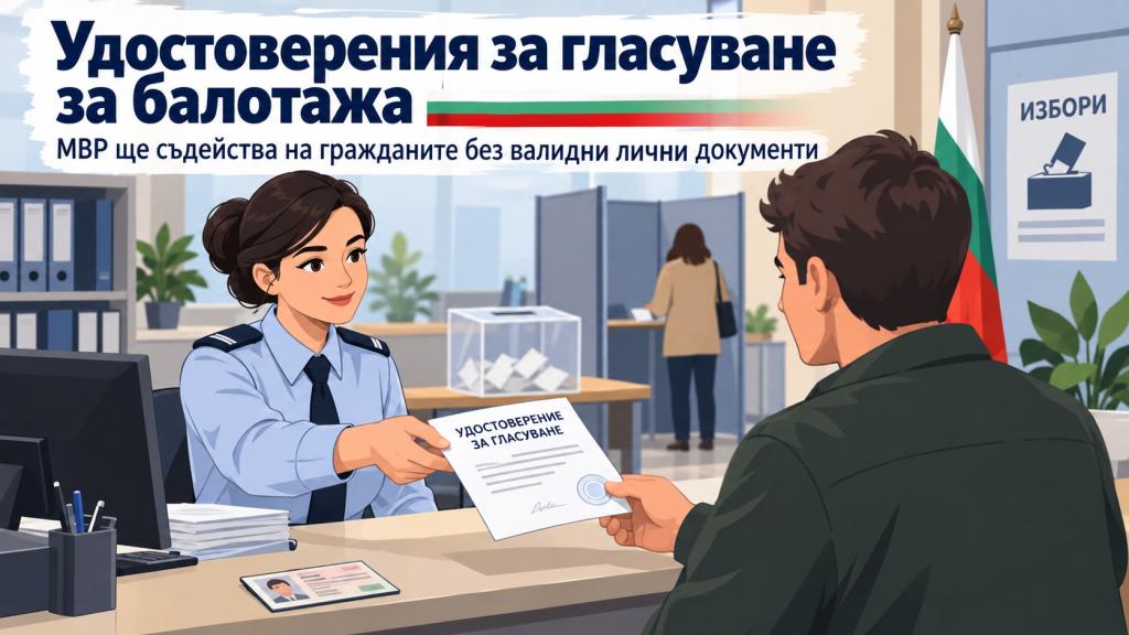 МВР ще издава удостоверения за гласуване и през почивните дни преди балотажа