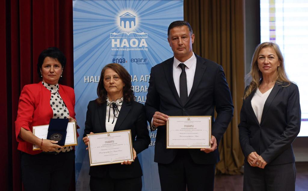 ВТУ с национално отличие за инициатива, обединяваща училище, университет и над 40 социални услуги